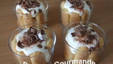 Mini charlotte à l'ananas