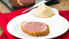Agneau en croûte de pain d'épices