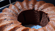 Cake au chocolat en machine a pain