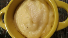 Purée automnale de topinambours
