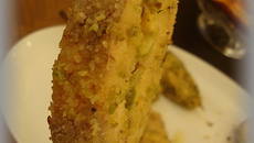 Sucettes gourmandes saumon et pistaches