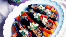 Poivrons et aubergines à l'ancienne