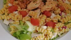 Salade de pâtes au poulet