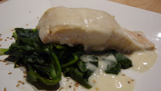 Saumon, crème à l'infusion de citronnelle