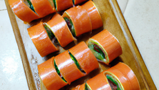 Rouleaux de saumon