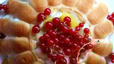 Charlotte aux fruits St Mamet et mascarpone