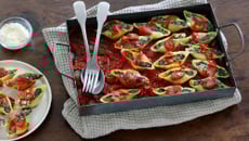 Conchiglioni farcis à la ricotta et aux épinards