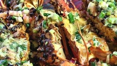 Langouste au barbecue