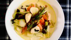 Blanquette de poulet à l’estragon