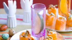 Maki de saumon fumé croustillant