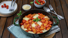 Gratin de gnocchis à l'italienne