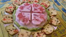 Bavarois aux fraises