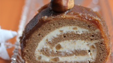 Bûche de Noël aux marrons