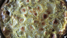 Quiche maison aux tomates cerises