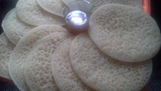 Crêpe aux mille trous