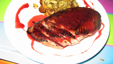 Filet de canard à la grenade