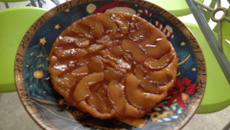 Tarte tatin entièrement maison