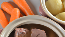 Pot au feu en 3 services