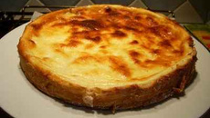 Tarte au fromage blanc aux fraises