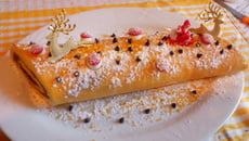 Bûche de Noël aux marrons et spéculoos