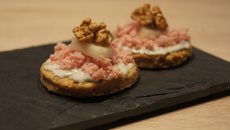 Bouchées apéritives Saint Agur