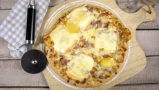 Pizza facon raclette