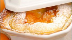 Clafoutis aux abricots caramélisés