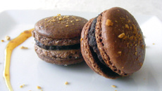 Macarons au chocolat & à l'érable