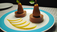 Mousse chocolat poire légère