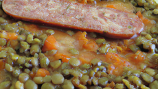 Lentilles aux saucisses de Montélimar