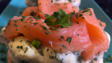 Pavé de saumon pané à l'anglaise