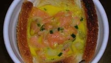 Croustade au saumon