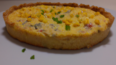 Quiche au maïs