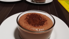 Mousse au chocolat savoureux