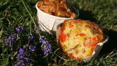 Muffins aux légumes d'été