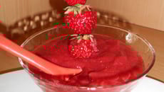 Compote fraise, pomme & vanille