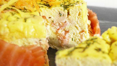 Saumon en Cheese cake