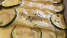 Gratin de courgettes pour débutants