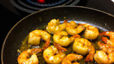 crevettes flambées au whisky faciles