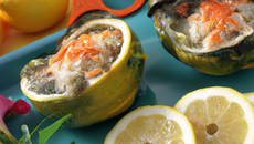 Citrons farcis de la mer