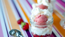 Vacherin facile aux fruits frais