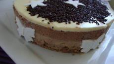 Bavarois praliné choco blanc