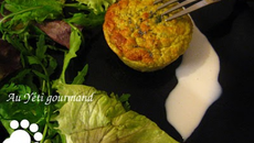 Soufflés aux petits pois