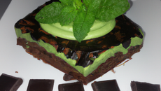 Gâteau chocolat menthe