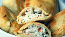 Chaussons de mini bâtonnets Petits Coraya, ricotta et pomme granny Smith