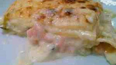 Lasagnes au saumon et à la sole