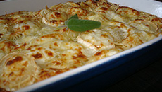 Spaghettis aux lardons et au chèvre