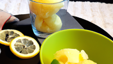 Sorbet au citron au thermomix