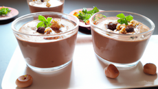 Mousse chocolat-cacahuètes