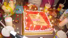 Génoise à la framboise